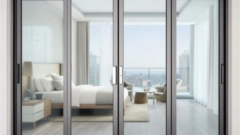 2.4 m aluminium bifold doors 2